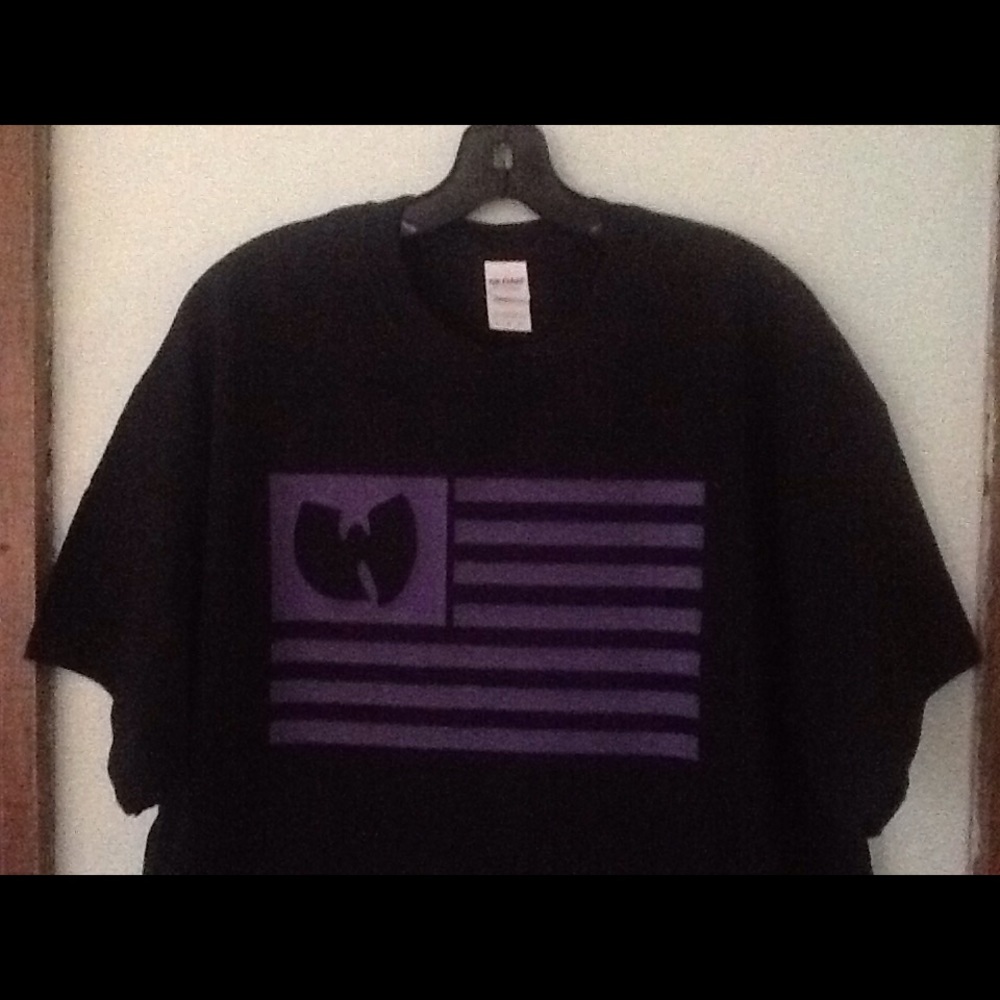 Wu Tang Flag T-shirt New